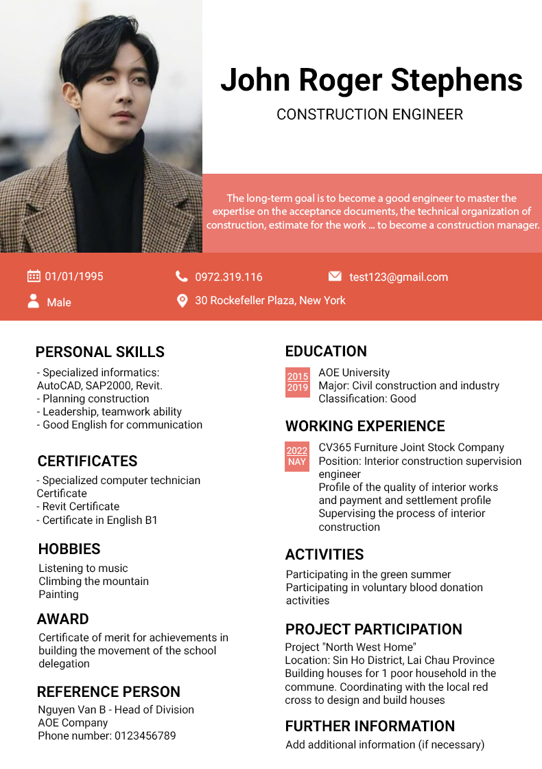 Architect CV